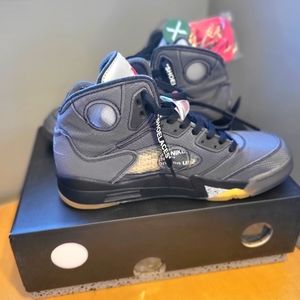 AIR Jordan 5 off-white 'muslin' US10